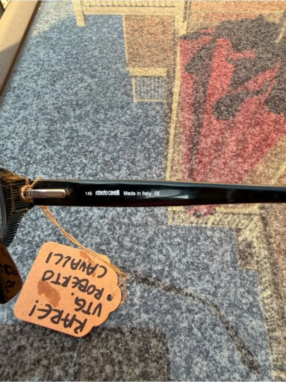 Roberto Cavalli Vintage Rectangular Sunglasses Made in Italy